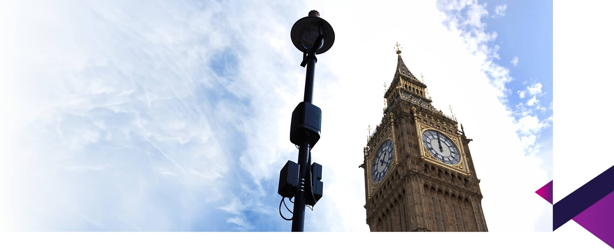 Small Cell Tower with Big Ben London